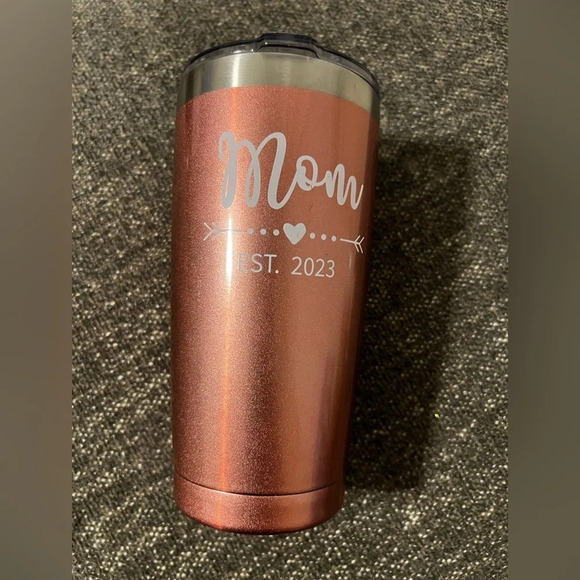 Mom & Dad Est. 2023 Tumblers - Picture 6 of 9